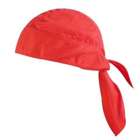 durag couvre chef rouge
