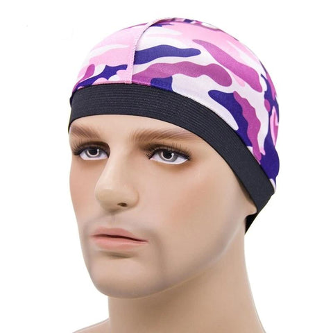 wave cap camouflage violet