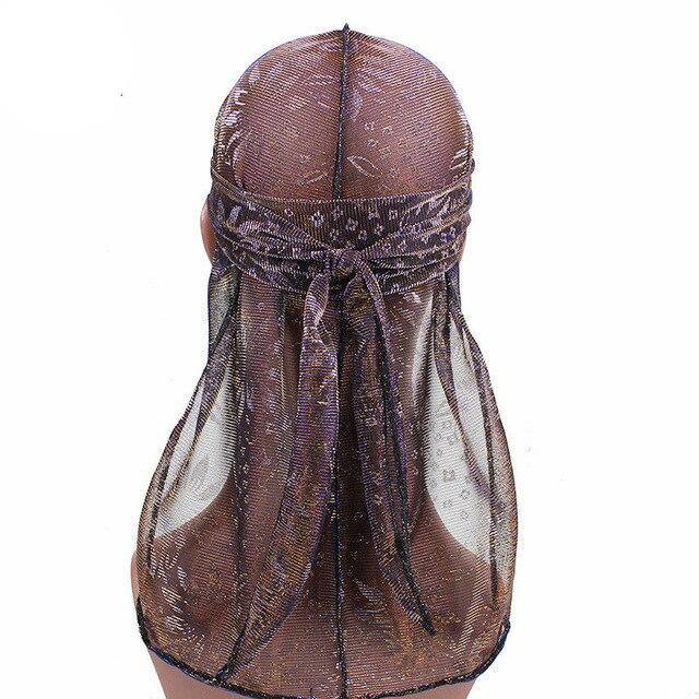 Durag femme transparent doré | Durag & waves